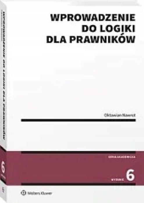 Wprowadzenie Do Logiki Dla Prawników 10433B01549Ks