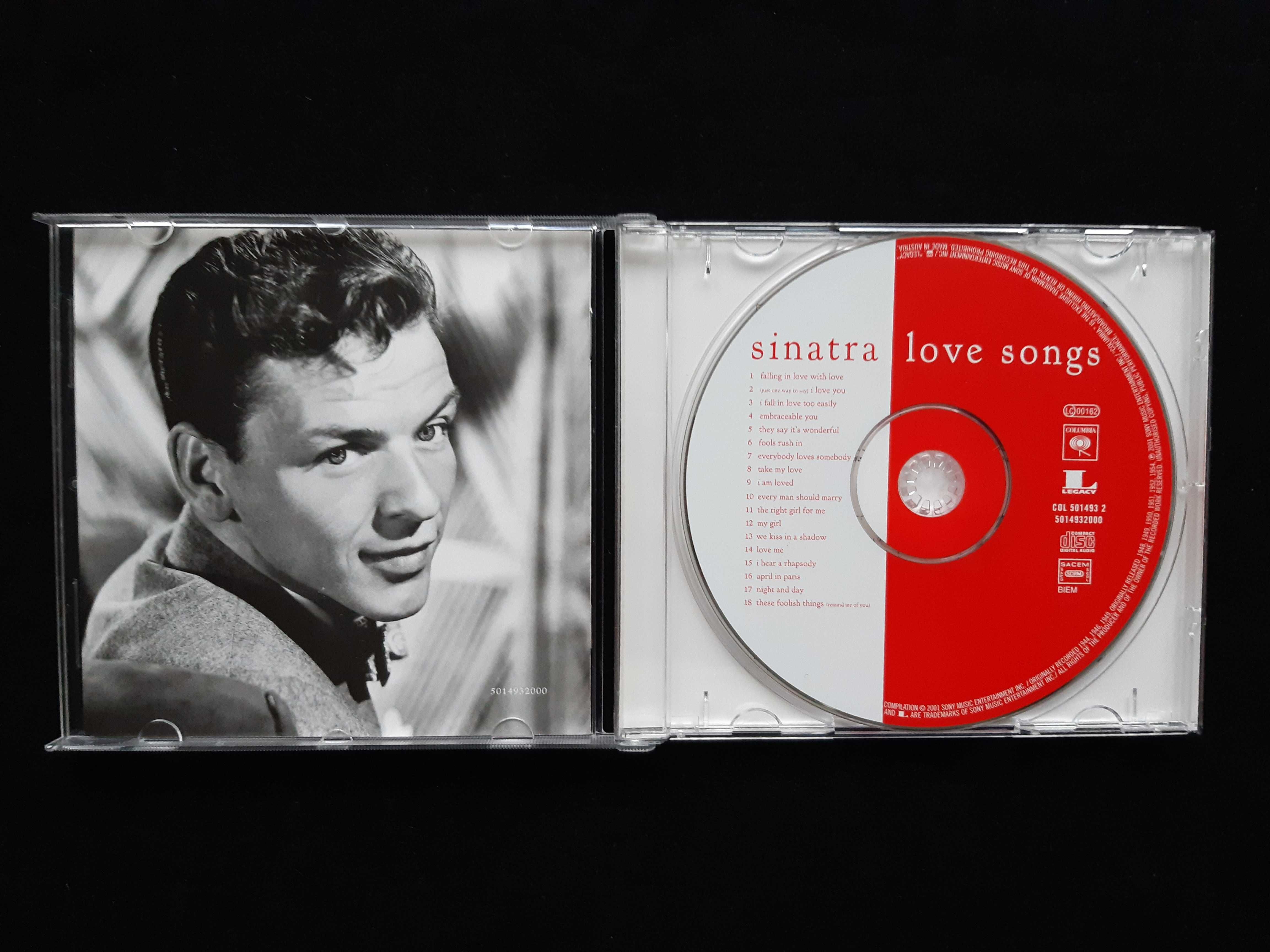 CD Frank Sinatra - Love Songs, 18 utworów
