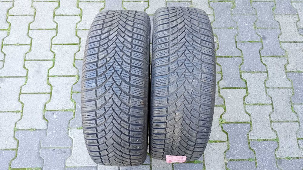 2x 215/60R16 Bridgestone Blizzak LM005 Zima Używane FV Siedlce