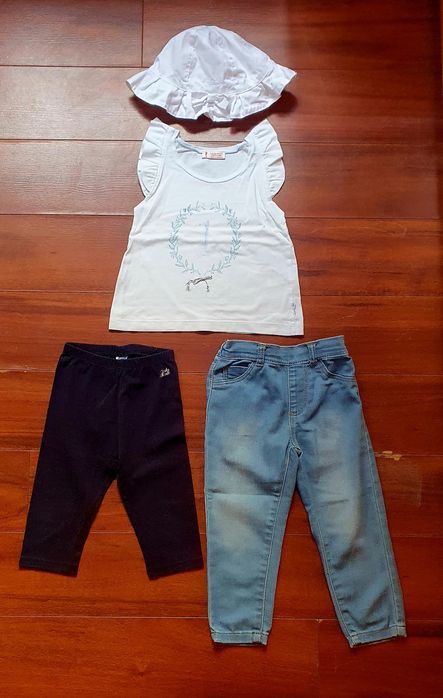 Conjunto 4 peças 18-24 meses