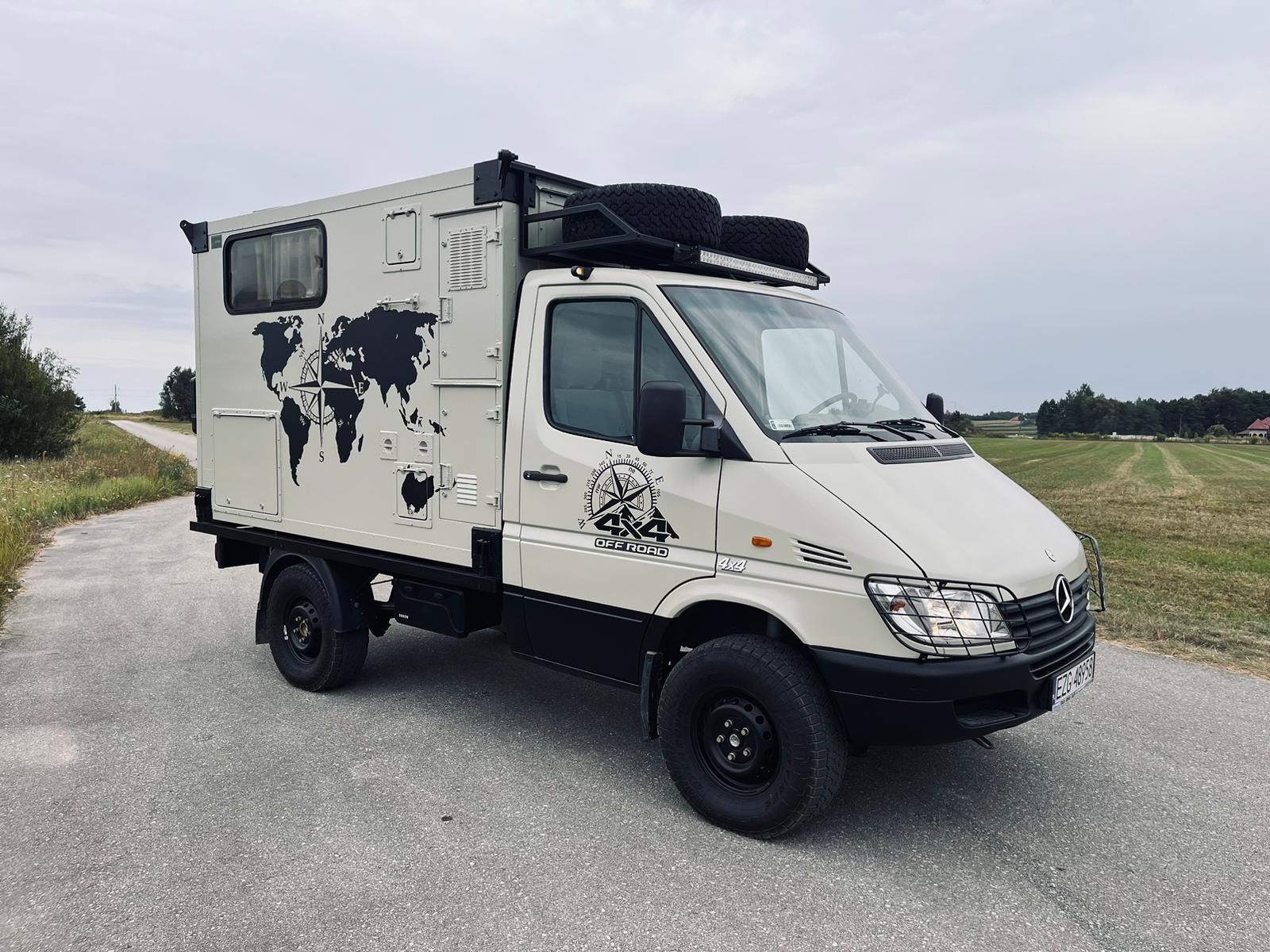 Kamper 4x4 wyprawowy