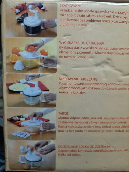 Robot wielofunkcyjny mikser tarka