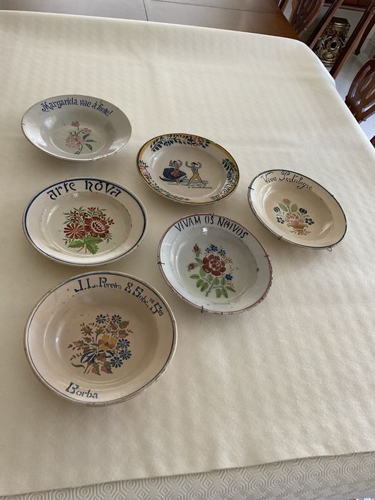 Prato falante faiança