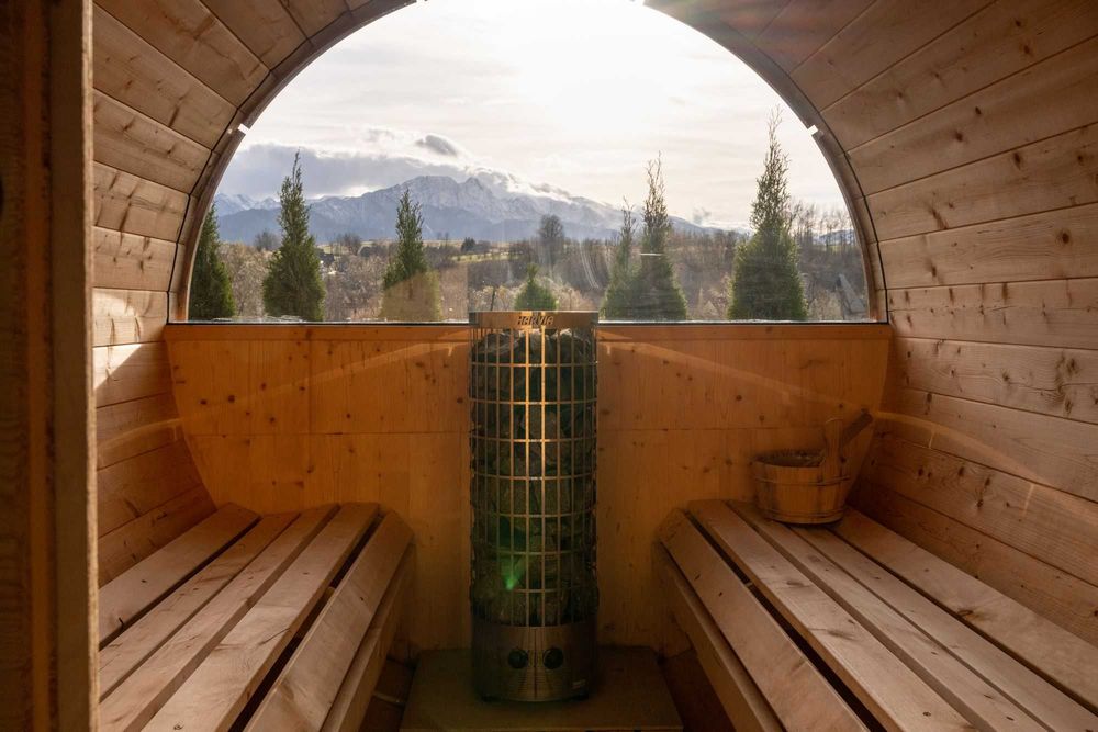 WOLNY Domek JACUZZI i Sauna w CENIE domki Zakopane widok na góry