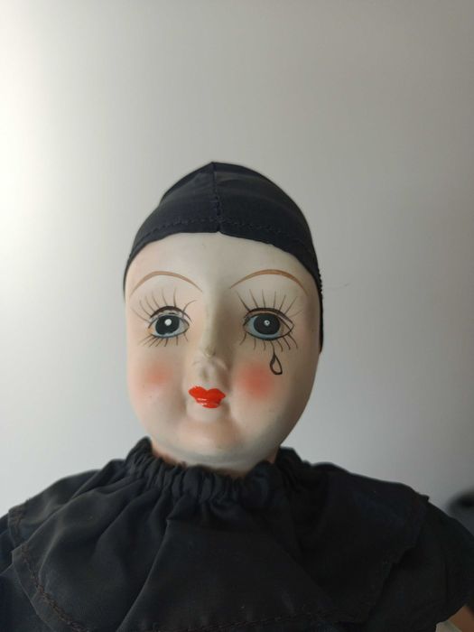Pierrot em porcelana