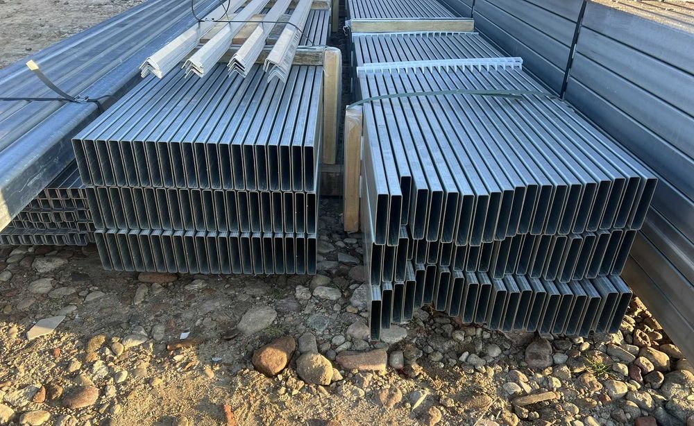 Profil stalowy ocynkowany 180/20/1,1 | Sztacheta ogrodzeniowa | Deska