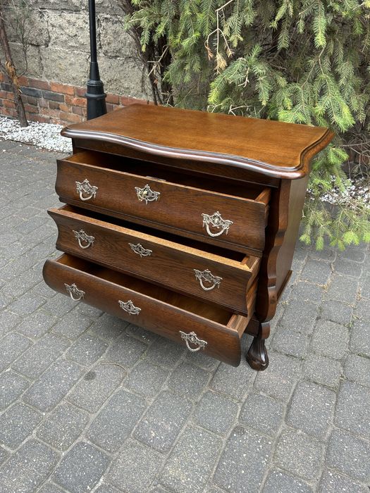 Stylowa Komoda 3 Szuflady Stolik Ludwik Szafka Rumunka Po Renowacji