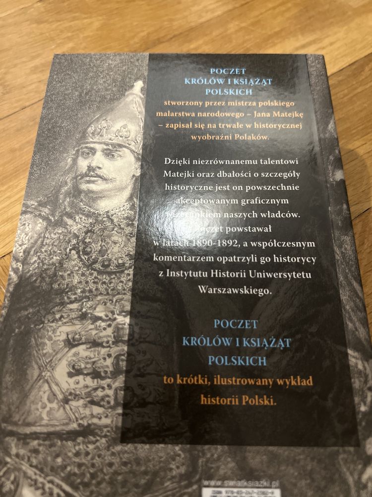 Poczet królów i książąt polskich Jana Matejki książka