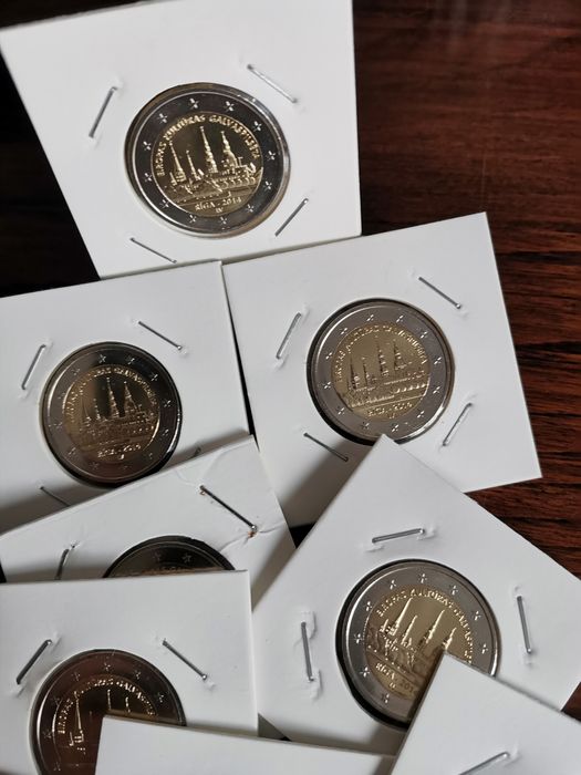 Moeda comemorativa UNC 2€ - Letônia 2014