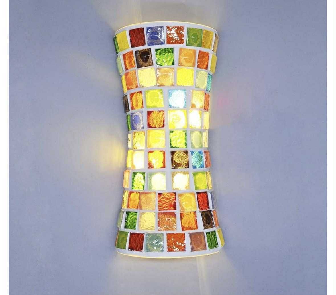 Artpad Nowoczesny styl boho witrażowe ścienne oświetlenie LED