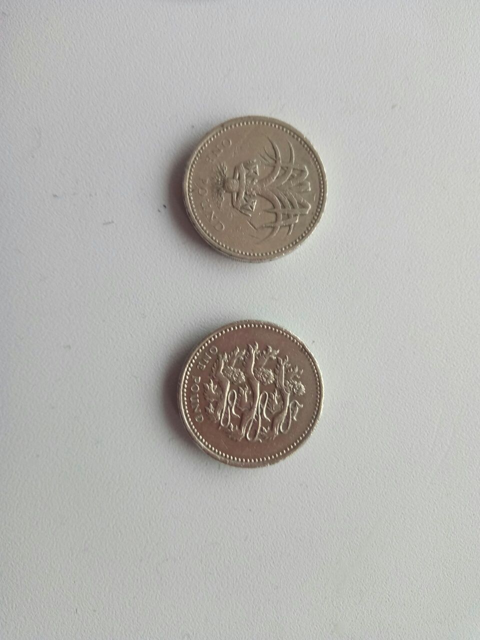 One pound 1985,1997 г.