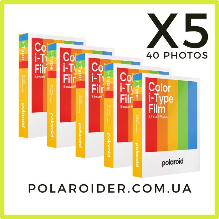 Polaroid i-Type Набір X 5 ( плівка, картридж, касета)