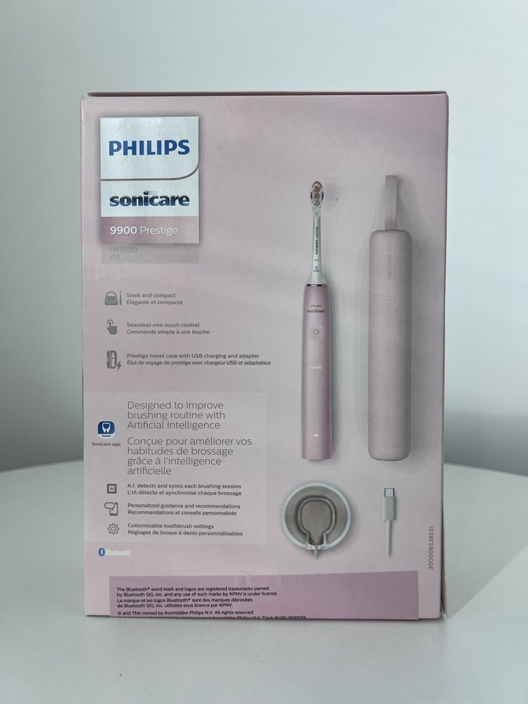 Зубна щітка PHILIPS Sonicare 9900 Prestige SenseIQ HX9990/12 HX9992/11