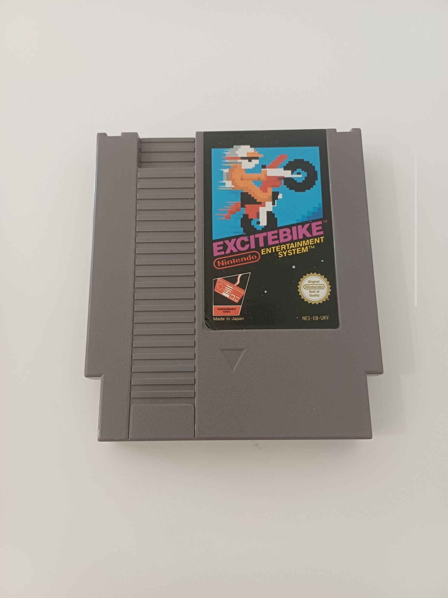 Excitebike Nintendo Entertainment System NES oryginalna UKV