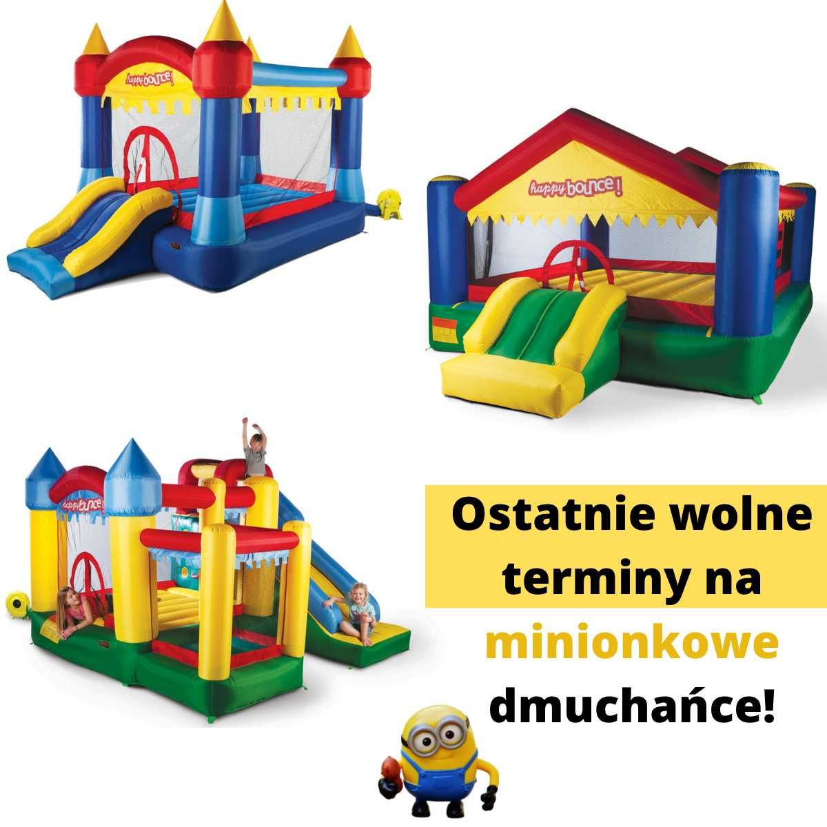 Wynajem dmuchaniec / dmuchańce, zamek, zjeżdżalnia - Oława Okolice