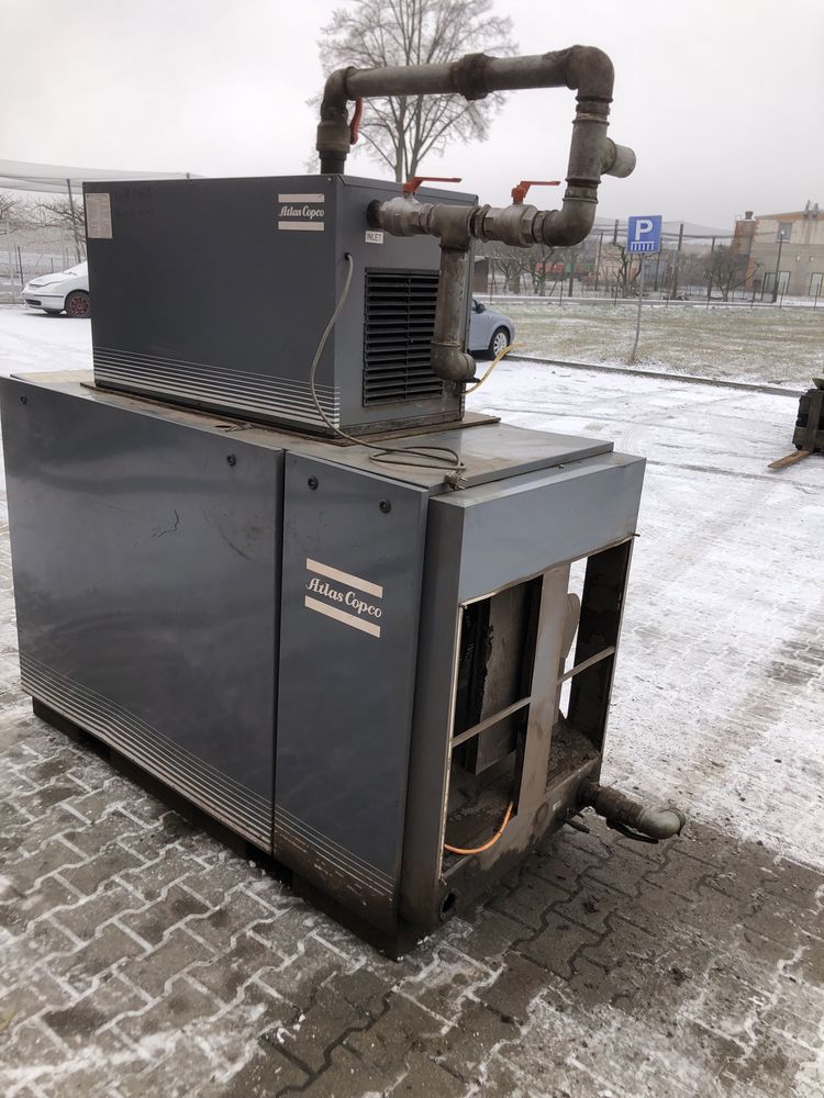 Kompresor srubowy atlas copco ga37 37kw + osuszacz