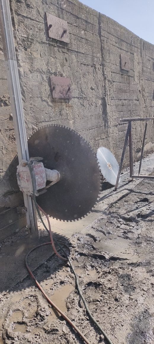 Technika diamentowa , cięcie  betonu , wiercenie  otworów w betonie
