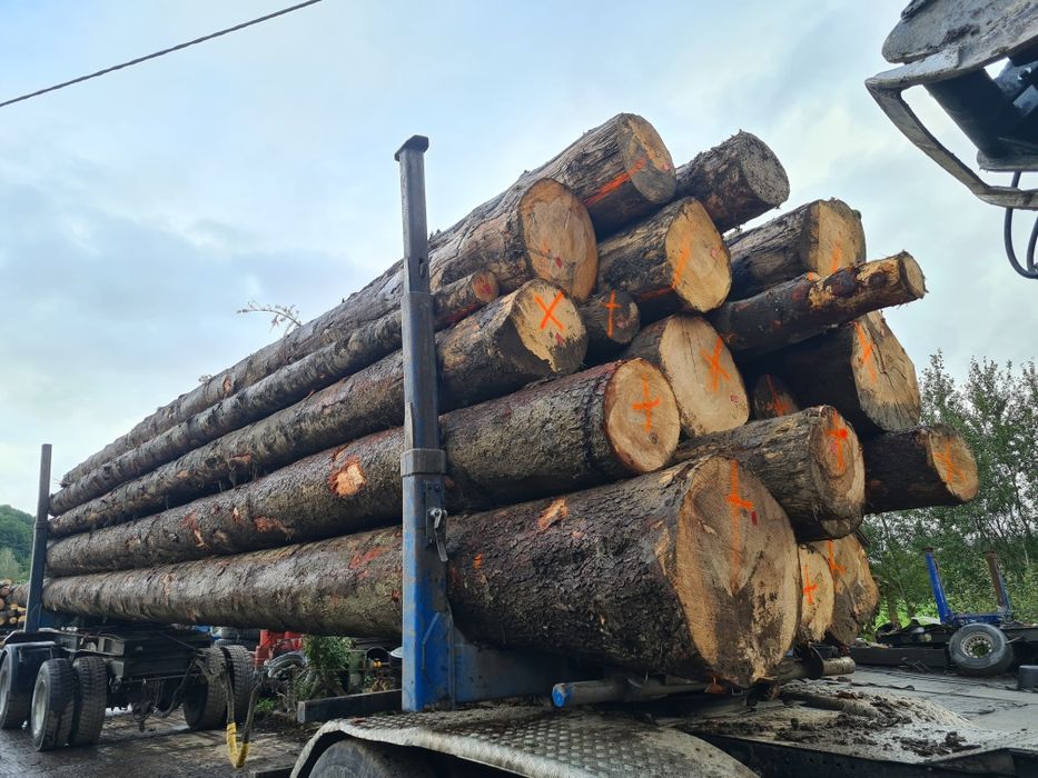 Drewno tartaczne jodła, sosna