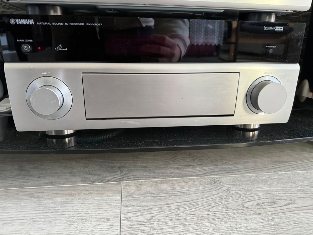 Zestaw amplituner Yamaha RX-V2067 i BD-A1020