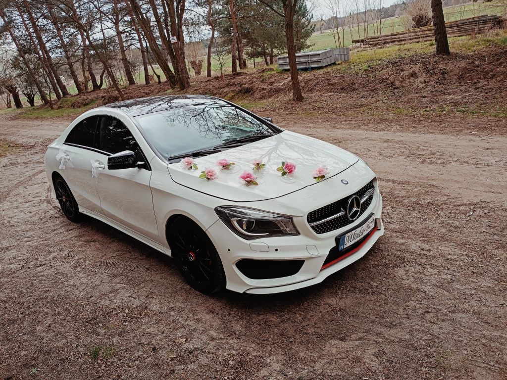 Auto do ślubu Mercedes CLA AMG