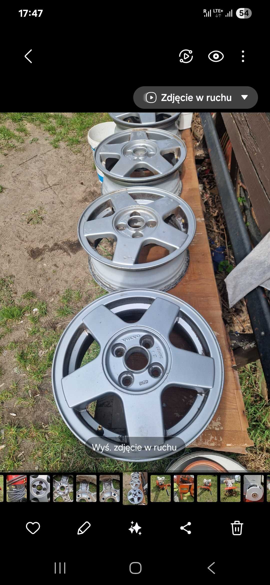 Felgi 14 4x100 volvo