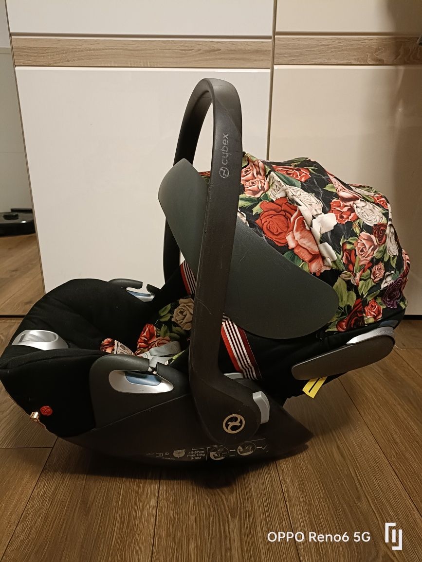 Fotelik/nosidełko Cybex cloud Z i-size blossom dark