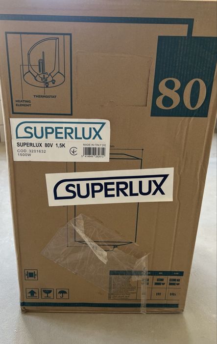Бойлер Superlux 80v 1.5k