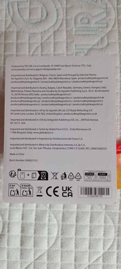 Nowy głośnik Deagustini 2025 USB C z kartą pamięci 150 bajek