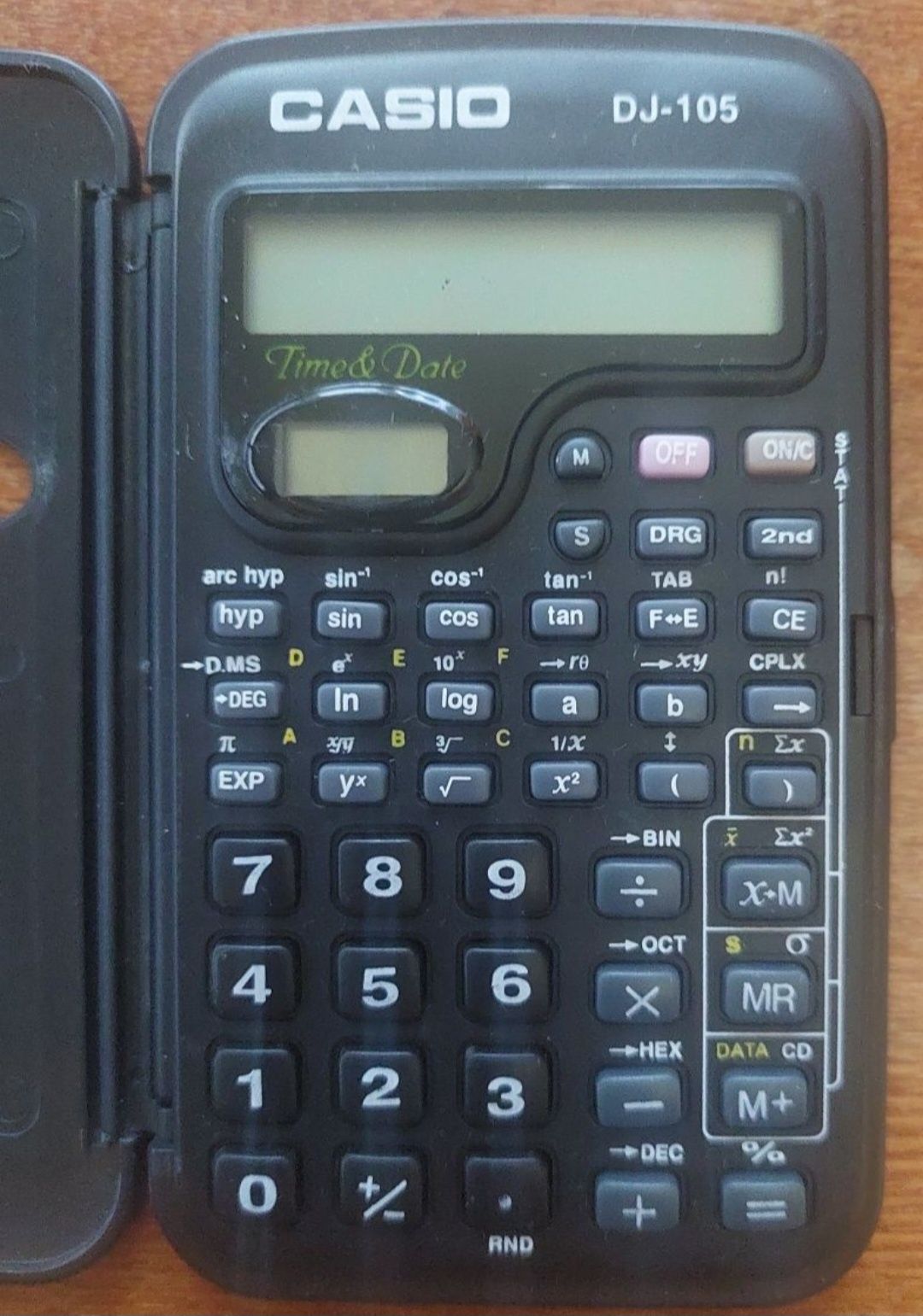 Инженерный калькулятор касио casio dj-105