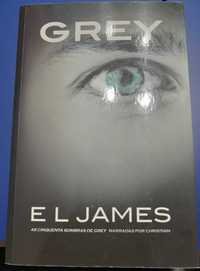 Livros coleção 50 sombras de Grey E.L. James como novos