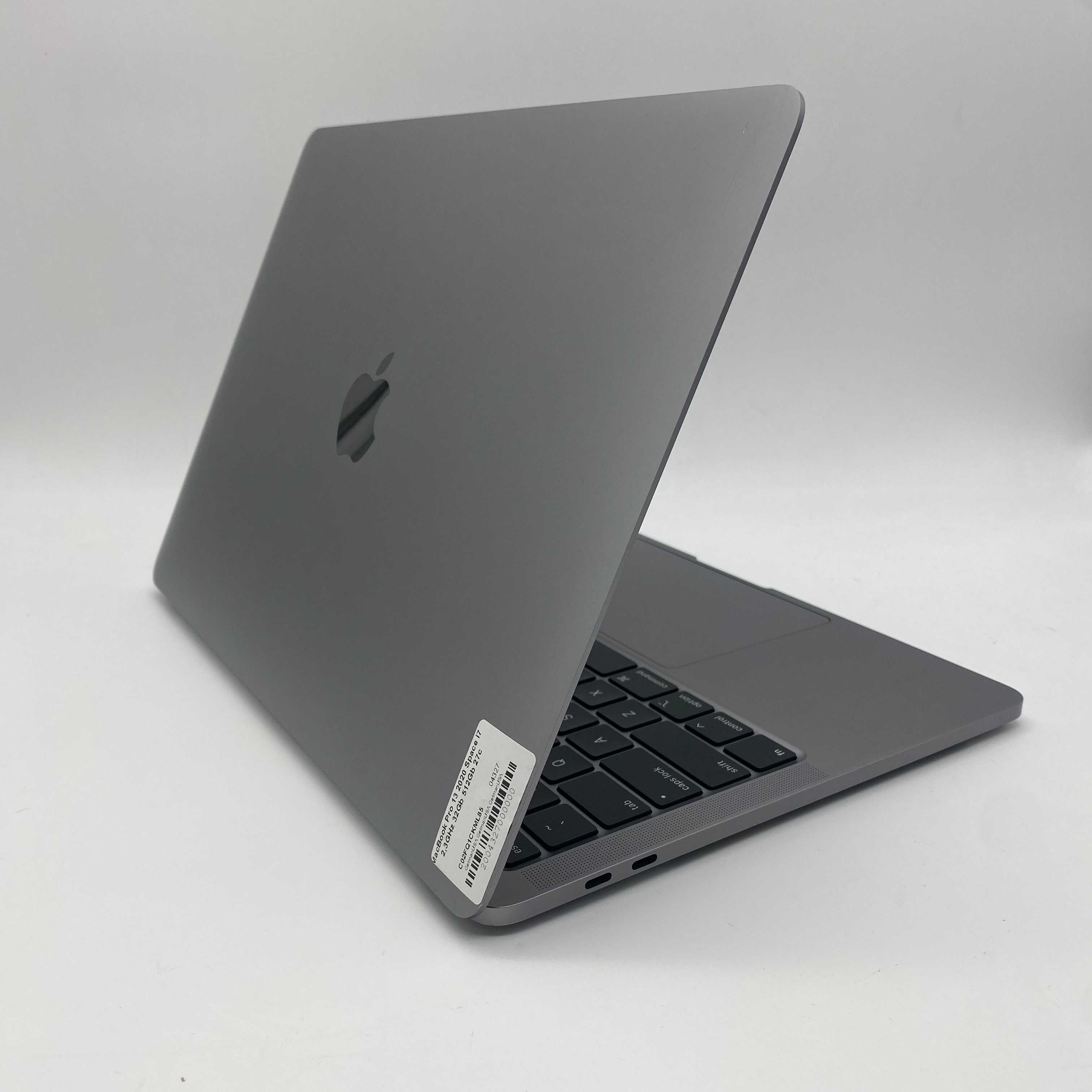 MacBook Pro 13 2020 Space i7 2,3GHz 32Gb 512Gb 27c *4327