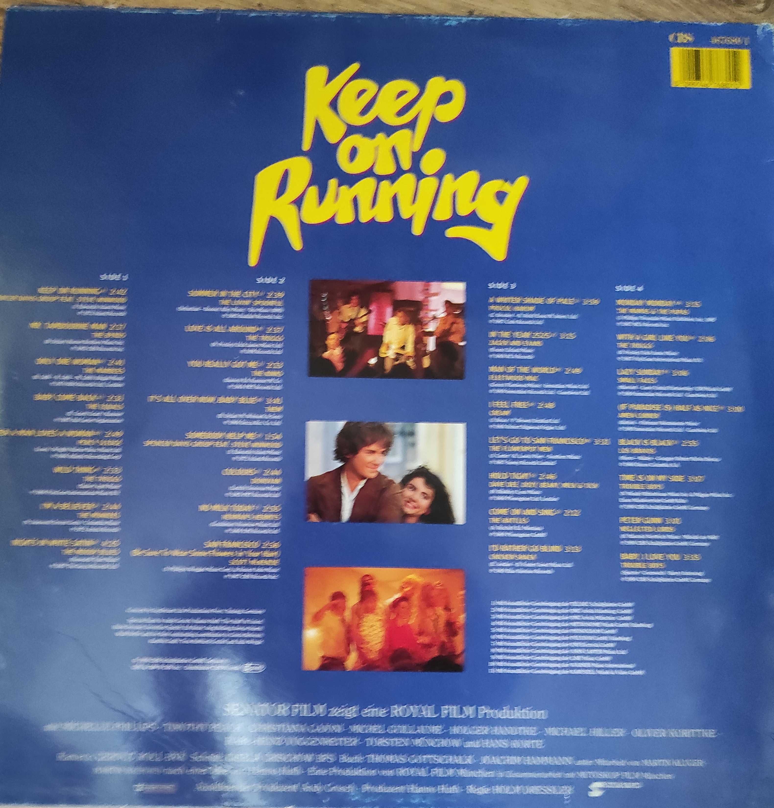 Keep On Running -  Original Soundtrack X2 LP - CBS 1990 - LUBLIN