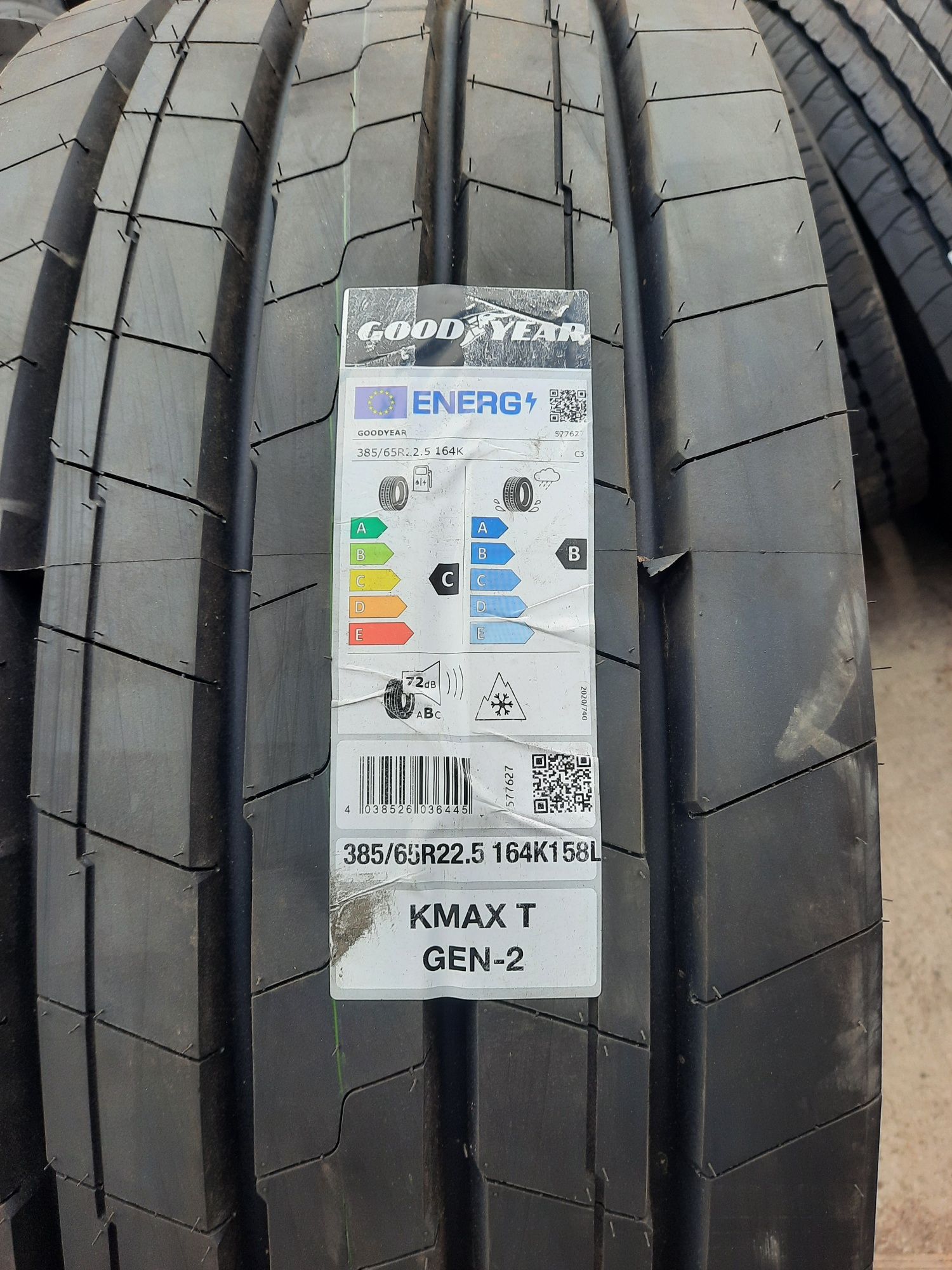 Opony nowe 385/65 R22.5 Goodyear  KMAX T