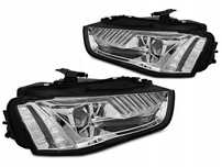 LAMPY REFLEKTORY AUDI A4 B8 12-15 XENON CHROME LED