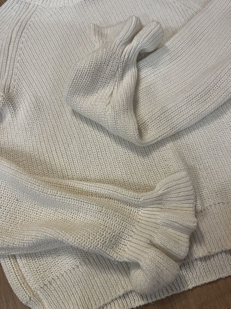 Sweter sweterek biały