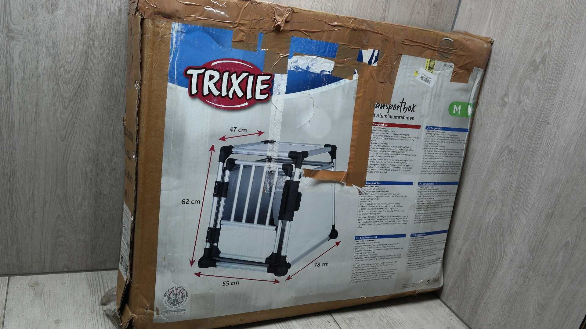 Trixie Klatka Transportowa, Szary, 55 x 62 x 78 cm