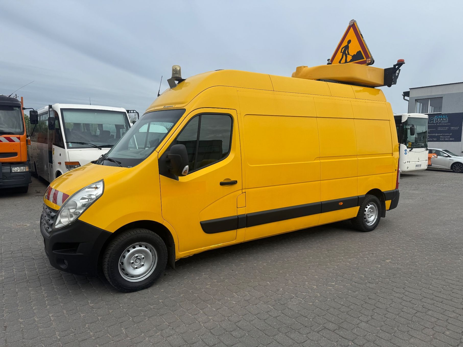 Renault Master klimatyzacja Mobilny serwis oświetlenie ostrzegawcze roboty drogowe Blaszak L3H3 super stan  Sprinter Crafter Transit LT Ducato Jumper Boxer Movano Daily