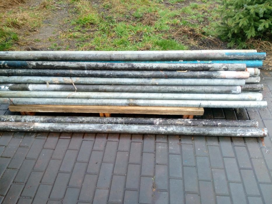 Słupki ogrodzeniowe ocynkowane