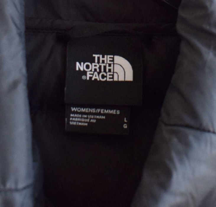 The North Face 550 Kurtka puchowa czarna L 40 xl pikowana