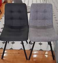 Cadeiras tecido cinza