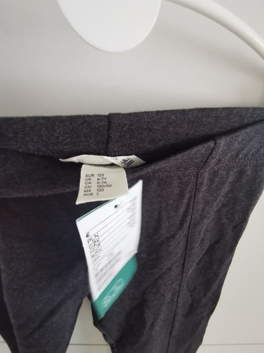 Legginsy dziewczęce H&M rozmiar  122cm