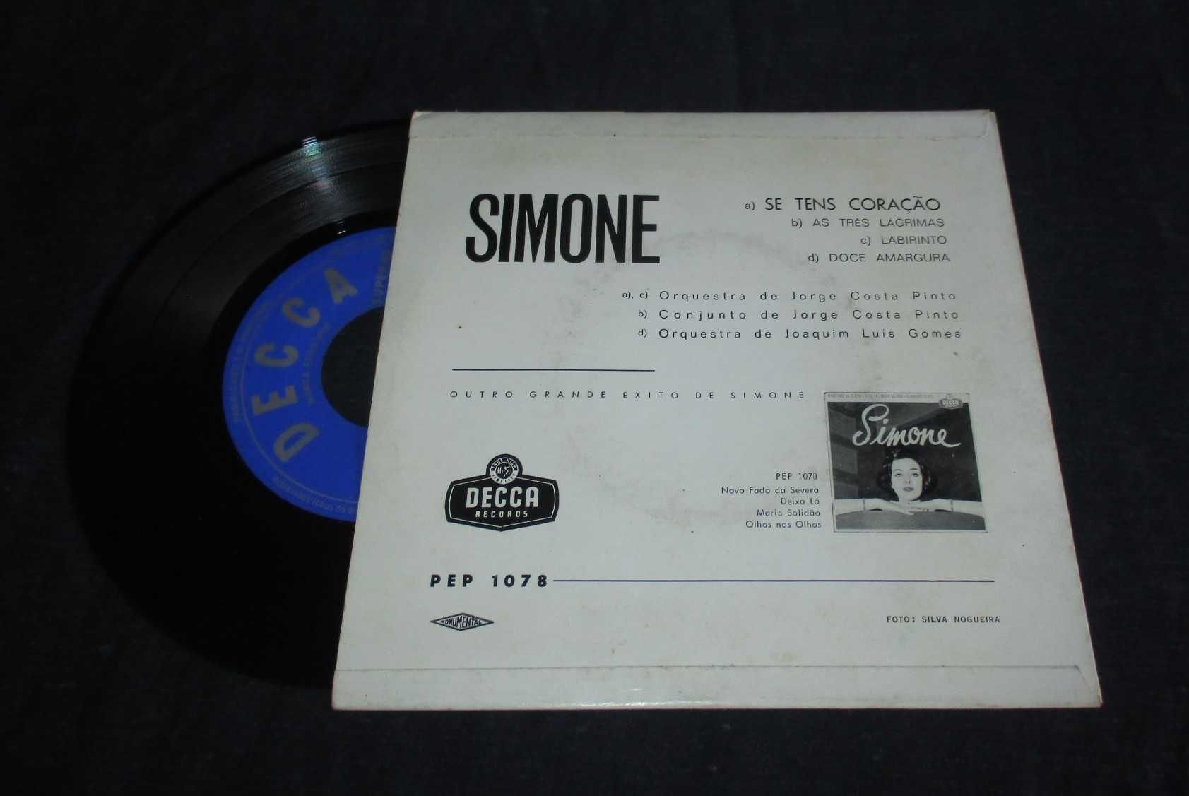 Disco Single Vinil Simone de Oliveira Se Tens Coração