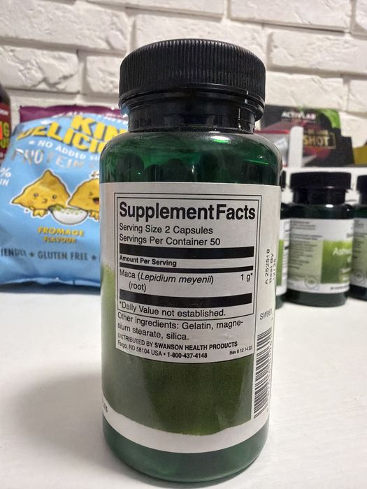 Maca swanson 100 kapsulek