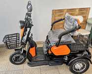 Triciclo elétrico Modelo SL, com bateria de Lítio removível