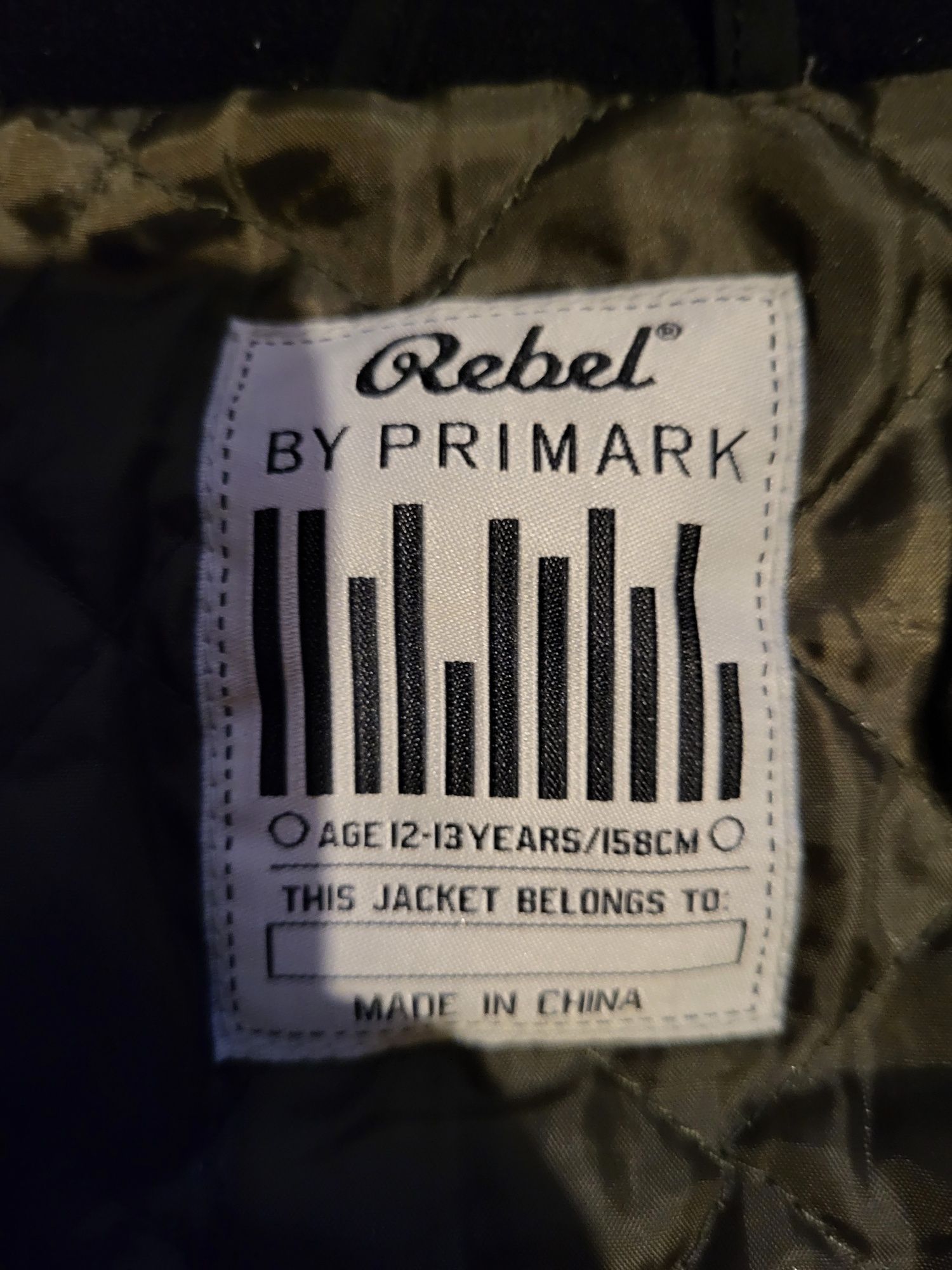 Rebel by Primark NOWA kurtka 158cm