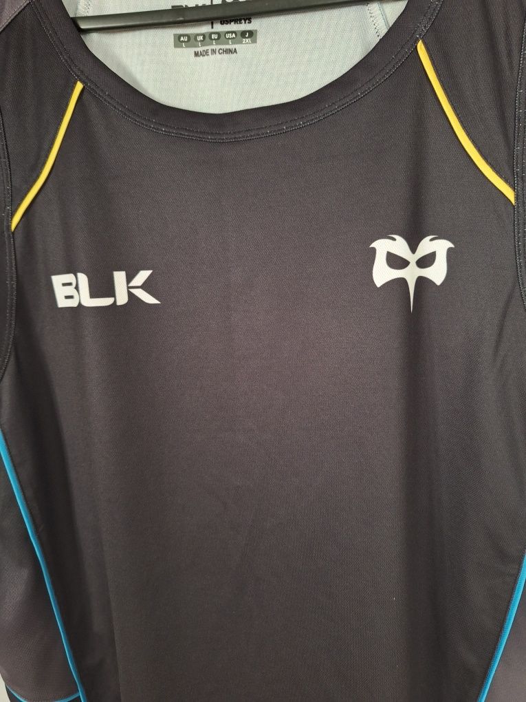 bezrękawnik koszulka rugby Ospreys BLK, size L