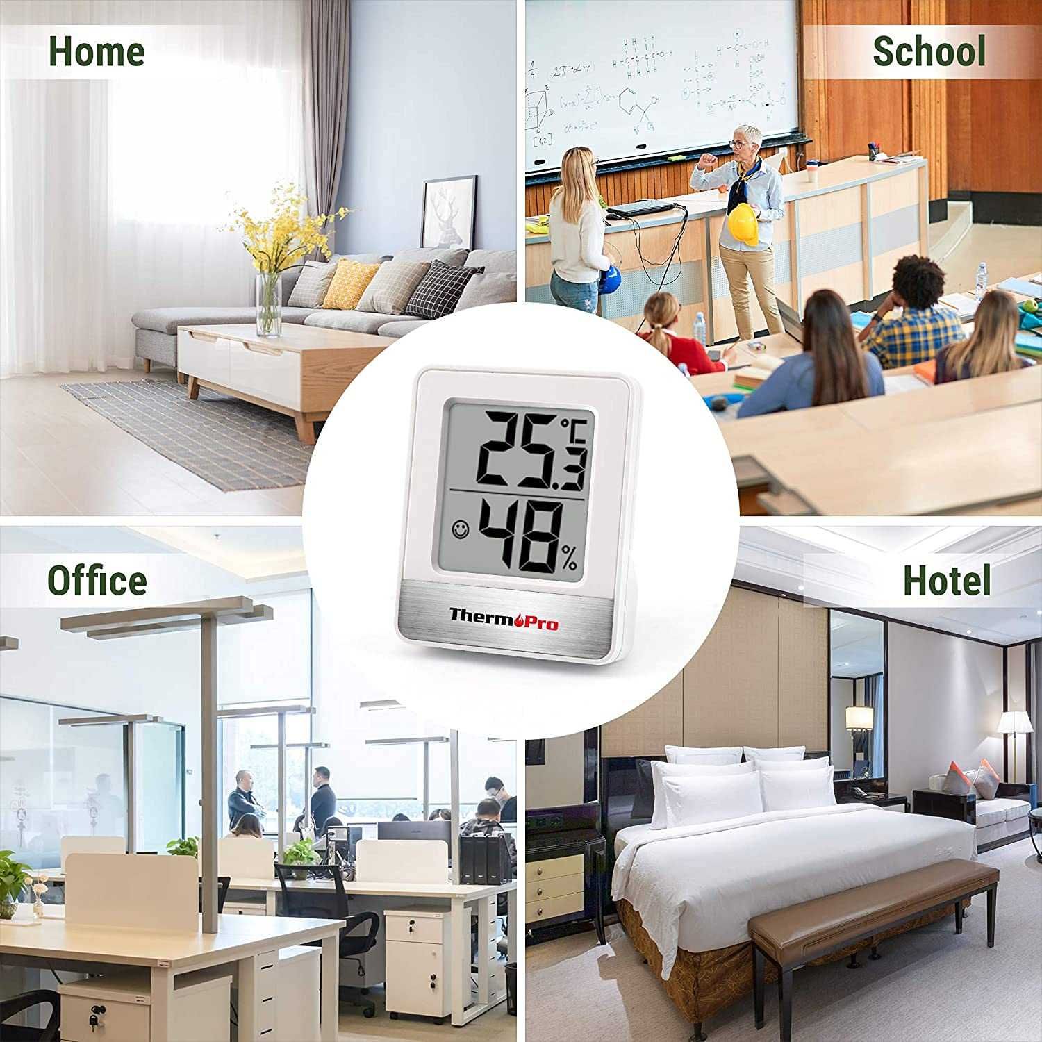 ThermoPro TP49 Czujnik temperatury. Termometr z funkcją higrometru