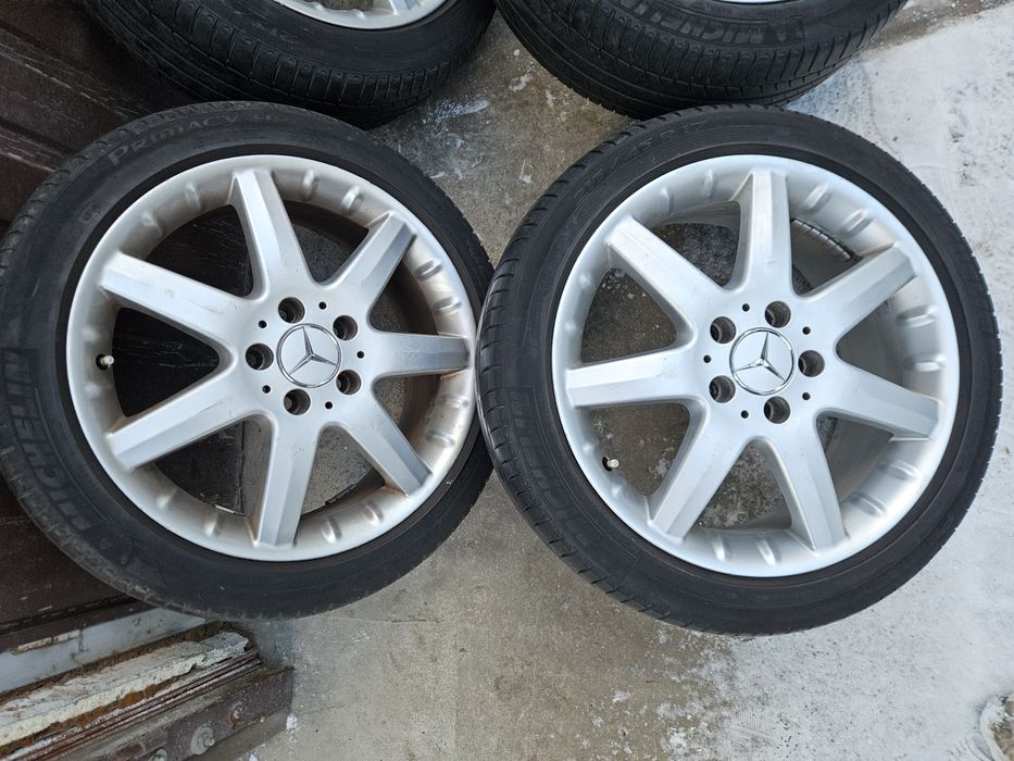 Koła mercedes 5x112 215/45/r17 opony lato