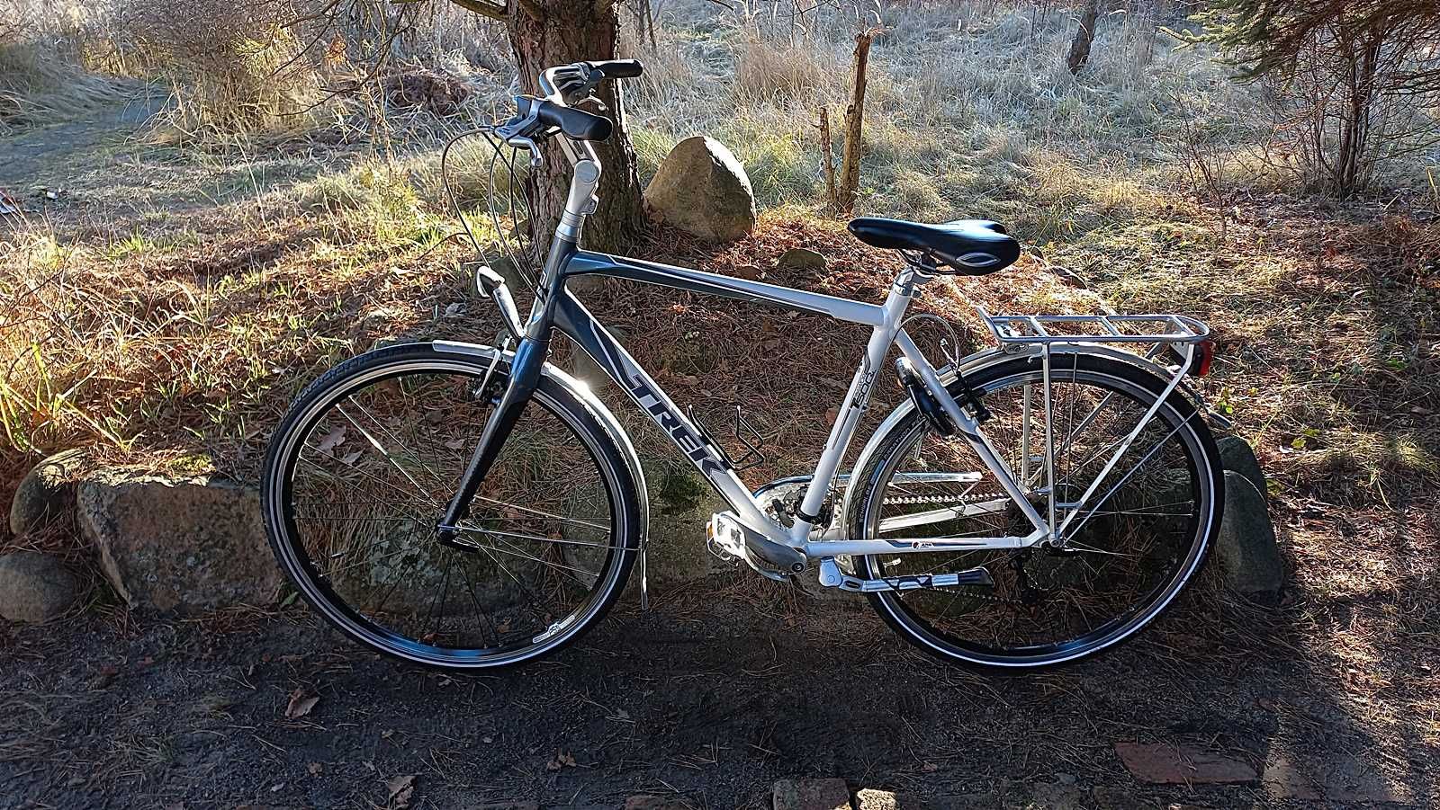 Alu Rower Miejski Męski Trek Navigator T500 SL 3x8 Deore Carbon 28