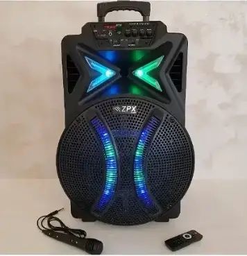 Колонка акустична 80W на акумуляторі з мікрофоном ZPX ZX 7783